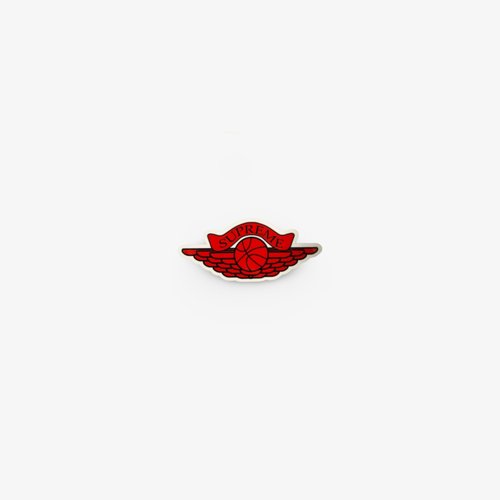 Air Jordan Supreme Sticker Red Mini 1998 'Michael Jordan Wings Logo