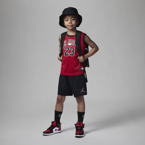 Air Jordan T-Shirt and Shorts Set - Black/Red - 857559-023