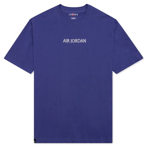 Air Jordan Wordmark Ss Tee - Light Concord - DO6098-432