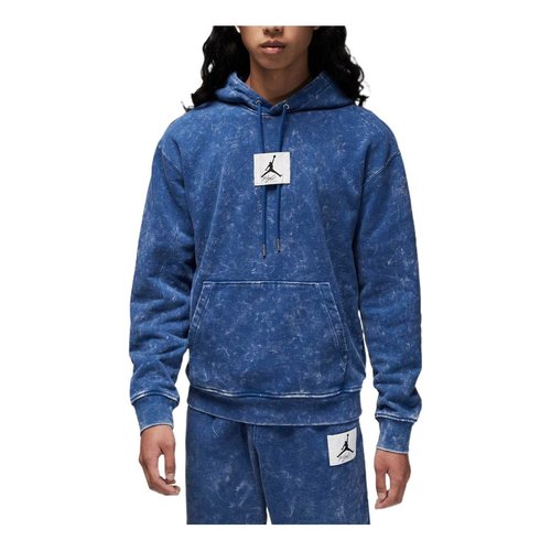 Air Jordan Tie Dye Drawstring Hoodie Asia Sizing - Blue - DR3088-493