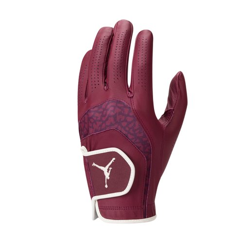 Air Jordan Tour Regular Golf Glove Left Regular - Bordeaux/Bordeaux/Sail - J1008185-626