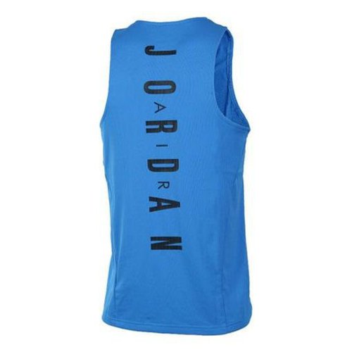 Air Jordan Ultimate Flight Logo Printing Quick Dry Breathable Sports Vest - Blue - 842315-435