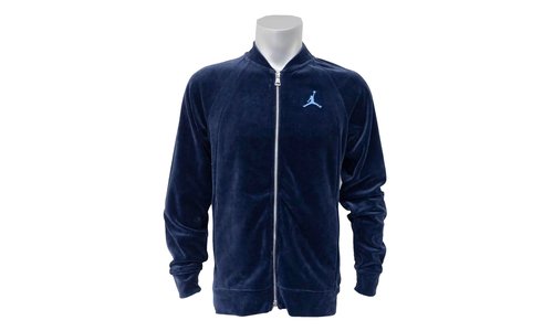 Air Jordan Velour Full Zip Track Jacket AH2357 410 - AH2357-410