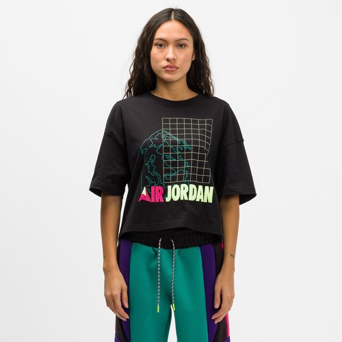 Air Jordan Winter Short-Sleeve Boxy T-Shirt - Black - DB2603-010