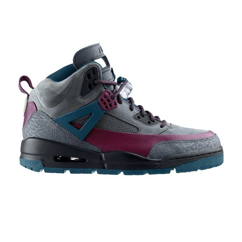 Air Jordan Winterized Spiz'ike - Flint Grey/Cherrywood Red-Night Shade - 375356-061