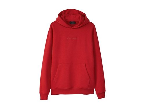 Air Jordan Wordmark Fleece Hoodie - Mystic Red - FJ1966-622