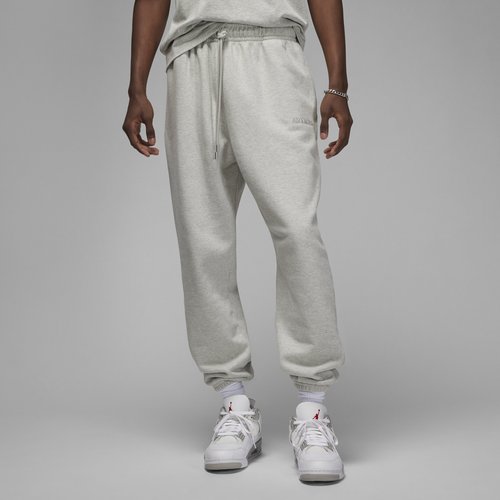 Air Jordan Wordmark Fleece Pants - Grey Heather - FJ0696-050