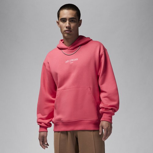 Air Jordan Wordmark Tokyo Fleece Pullover Hoodie - Aster Pink - FZ1172-629