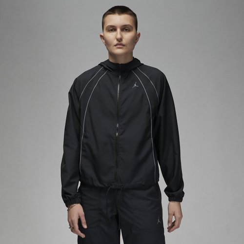 Air Jordan Woven Jacket - Black/Smoke Grey - DZ3198-010