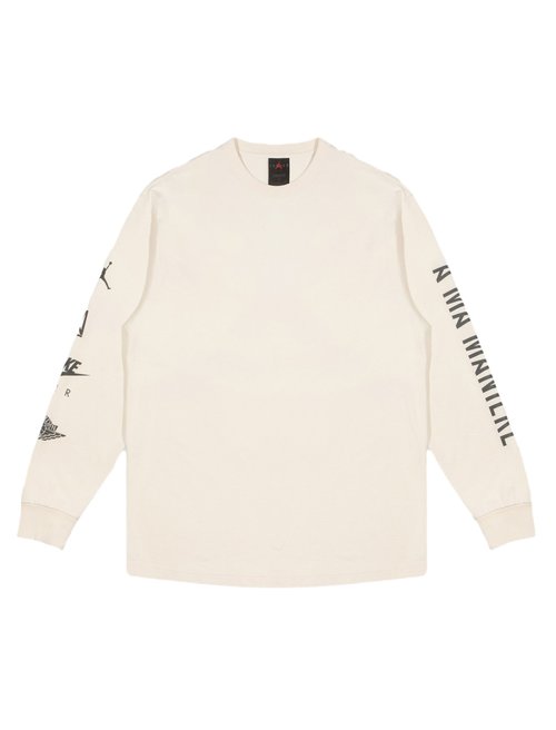 A MA MANIERE × JORDAN Long Tee 2XL Brand New Jordan x A Ma Maniere AJ2 Long Sleeve Sail Tee AMM