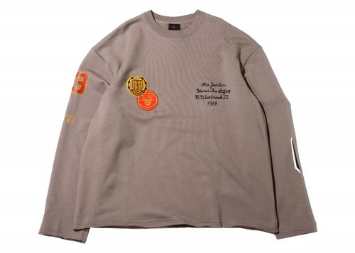 Air Jordan x Honor The GiftÂ Crew-Neck Sweatshirt - Moon Fossil - DX6239-087