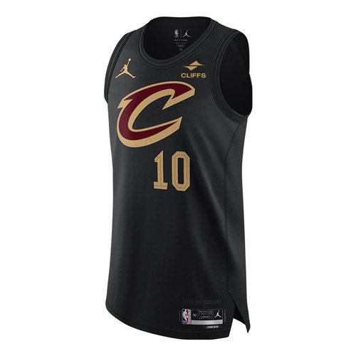 Air Jordan x NBA Cleveland Cavaliers Darius Garland Jerseys - Black/Multi-Color - DQ0143-010