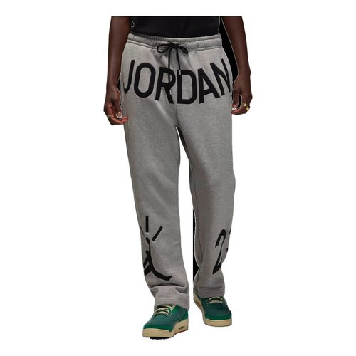 Air Jordan x Nina Chanel Fleece Pants Asia Sizing - Grey Heather - FZ7519-063