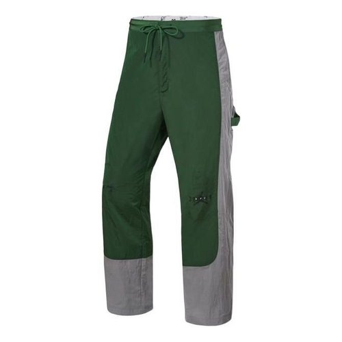 Air Jordan x Off-White MJ Track Pants Asia Sizing - Forest Green/Phantom - CV3446-361