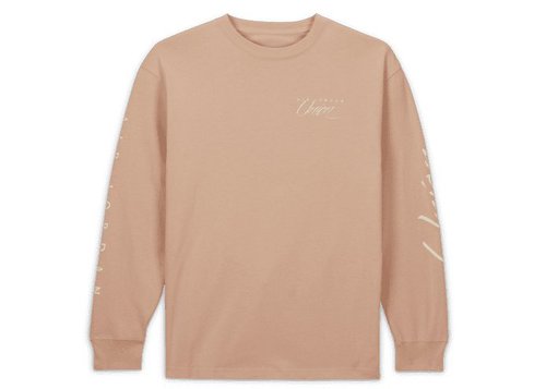 Air Jordan x Union MJ Long Sleeve Tee Shirt Asia Sizing - Bio Beige/Coconut Milk - DV7342-296