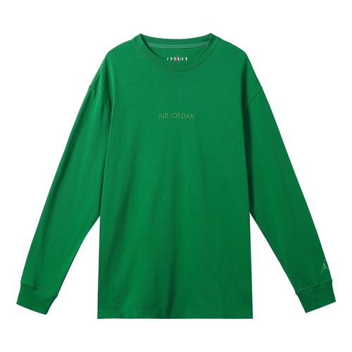Air Jordan x Wordmark Long Sleeves T-Shirts - Green - FJ0703-302