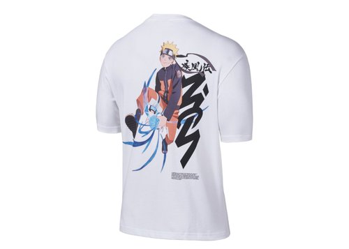 Air Jordan x Zion x Naruto T-Shirt Asia Sizing - White - DQ6830-100