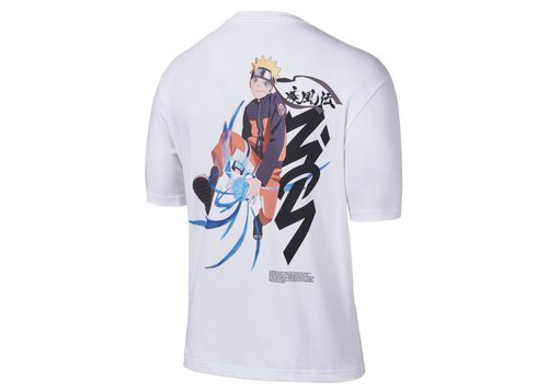 Air Jordan x Zion x Naruto Tee Shirt - White - DQ6829-100