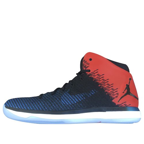Air Jordan XXX1 - Black/Black-White-University Red-Italy Blue - 746853