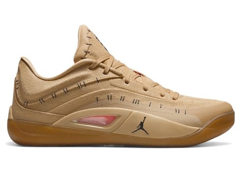 Air Jordan Zion 4 Voodoo - Sesame/Black/Flash Crimson - FB1803-200