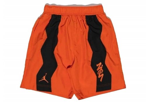 Air Jordan Zion Performance DriFit Woven Shorts - Orange - DH9713-893
