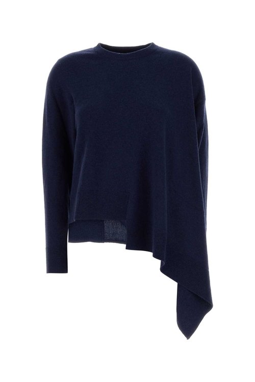 Alexander McQueen Asymmet Crew Neck Jumper - 839874Q1BEU4344