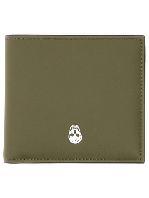 Alexander McQueen Bifold Wallet the Skull - 8361471AAVB2875