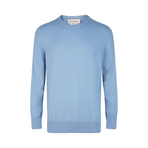 Alexander McQueen Cashmere Skull Sweater - 684310Q1JCP4982