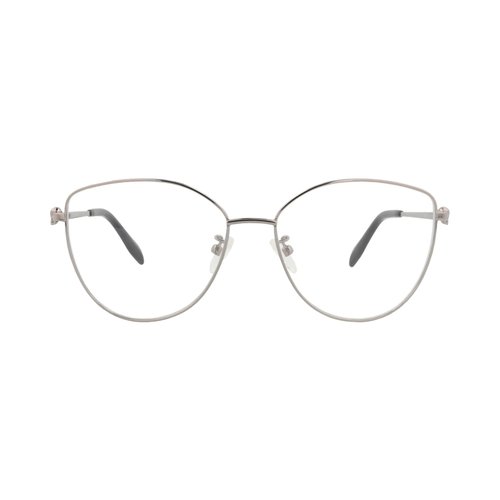 Alexander McQueen Cat Eye-Frame Metal Optical Frames - AM0320O30010862001