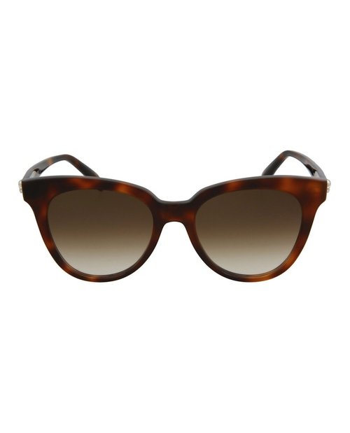 Alexander McQueen Cat EyeFrame Acetate Sunglasses - Havana Havana Brown (Am0159S/30006090/002)