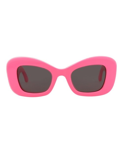 Alexander McQueen Cat EyeFrame Recycled Acetate Sunglasses - Pink Pink Grey (Am0434S/30014633/004)