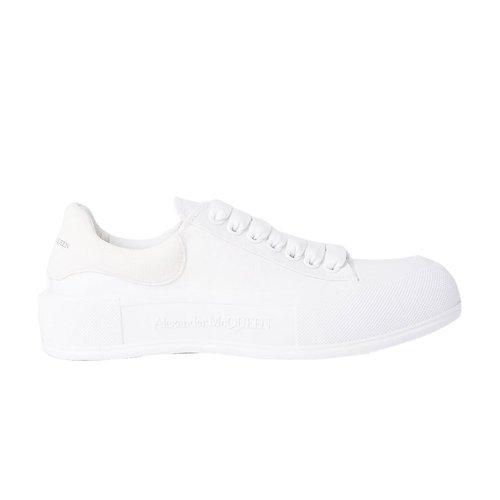 Alexander McQueen Deck Lace-Up Plimsoll 2022 - White - 697120W4MV79000