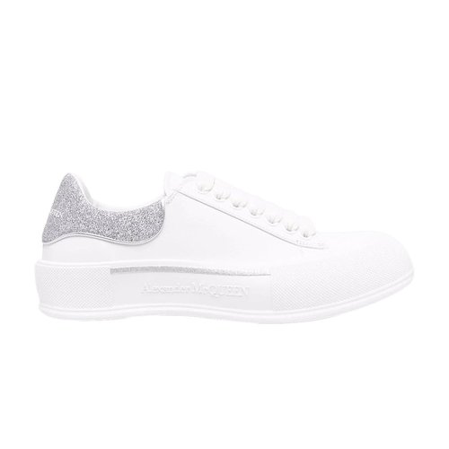 Alexander McQueen Deck Lace-Up Plimsoll - Whi/Metal Jac / - 682410WIB679485