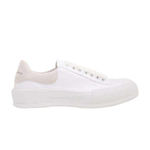 Alexander McQueen Deck Plimsoll - White - 707680W4MV79000