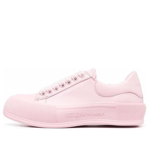 Alexander McQueen Deck Skate Plimsoll - Pink - 697121WHVJT5816
