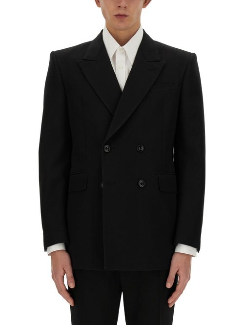 Alexander McQueen Double-breasted Jacket - 758359QSAAW1000