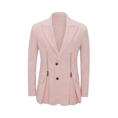 Alexander McQueen Double-Zip Peplum Blazer | Size 48 - 687516QSU105072