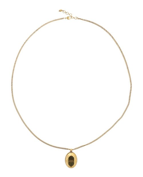 Alexander McQueen Faceted Pendant Necklace - Gold