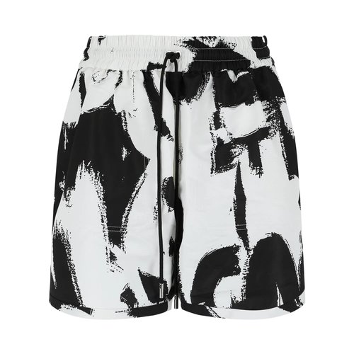 Alexander McQueen Graffiti Print Shorts - 694337QCAFG1090