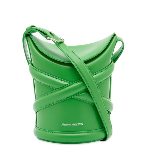 Alexander McQueen The Curve Small Bag - Acid Green - 6564671YB423800