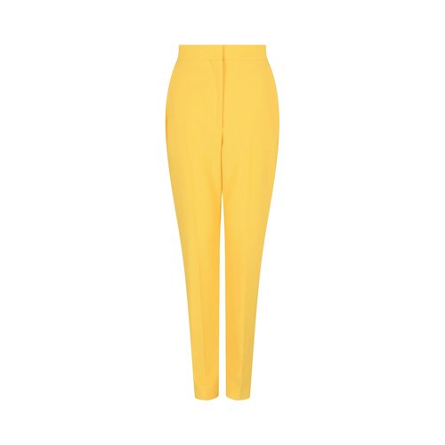Alexander McQueen High-Waist Cigarette Trousers - 761286QJACX7050