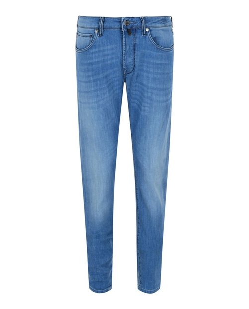 Alexander McQueen Incotex SlimFit 5P Denim Jeans - Light Blue Light Blue - 79BD10-SW846-800