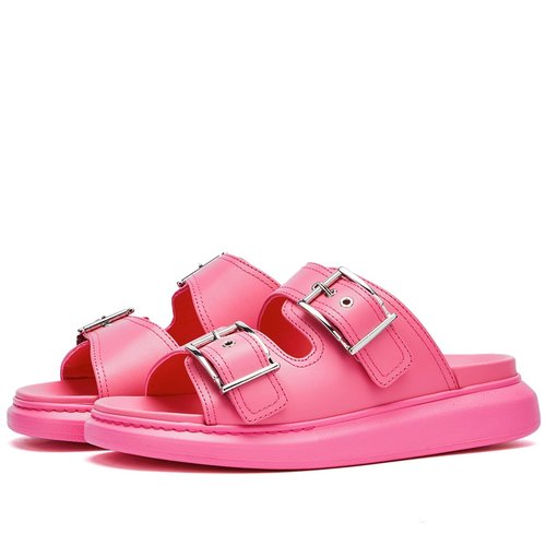 Alexander McQueen Buckle Sandal - 733083WHXZR5482