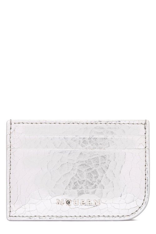 Alexander McQueen Logo Lettering Card Holder - 8135451VTAB1402