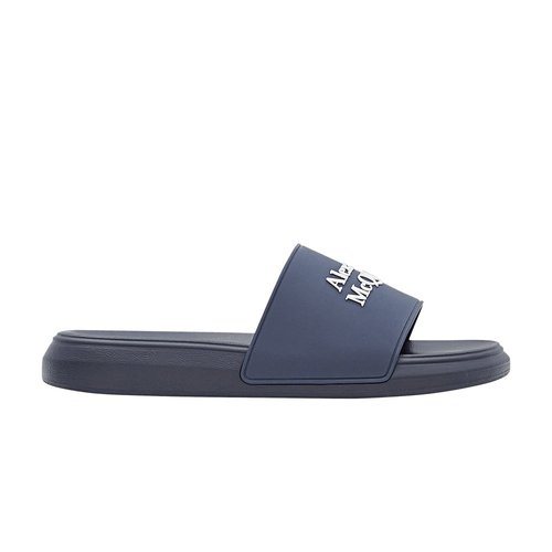 Alexander McQueen Logo Pool Slides - 663564W4RF04085