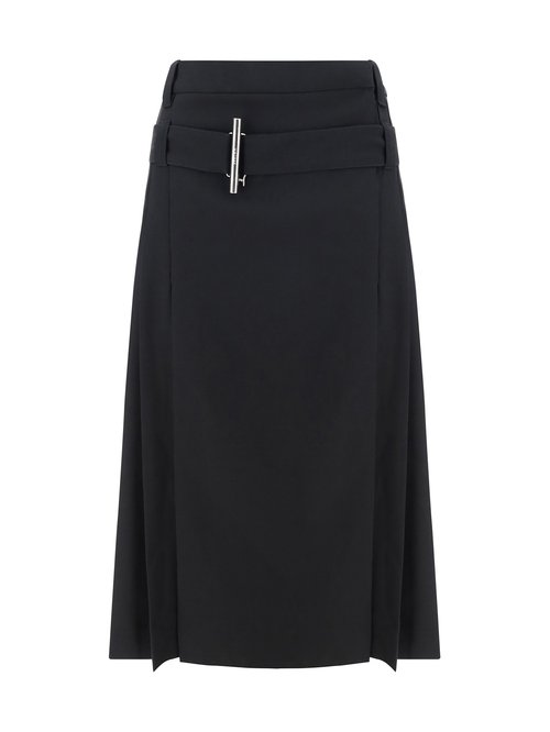 Alexander McQueen Midi Skirt - 802237QJACA1000