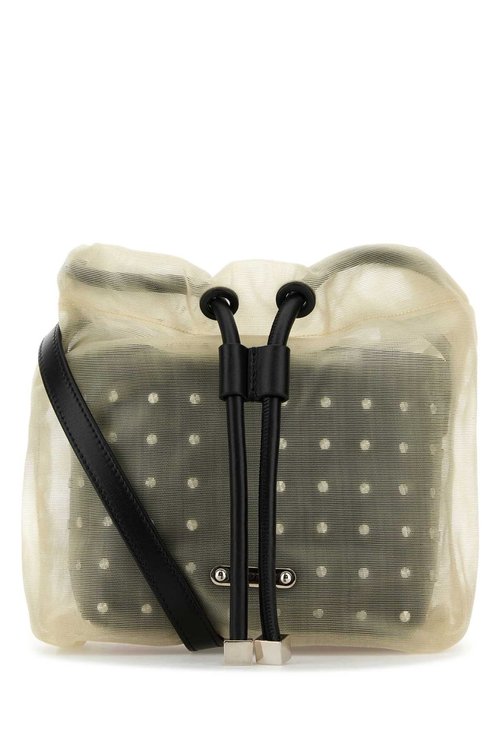 Alexander McQueen Nebula Crossbody - Black/Silver Tone/Two Tone - 8044331VP111000