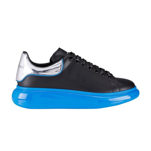 Alexander McQueen Oversized - Black/Blue/Silver - 705068WIBNZ1548