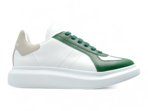 Alexander McQueen Oversized Retro - White/Green - 807882WIAIL3010