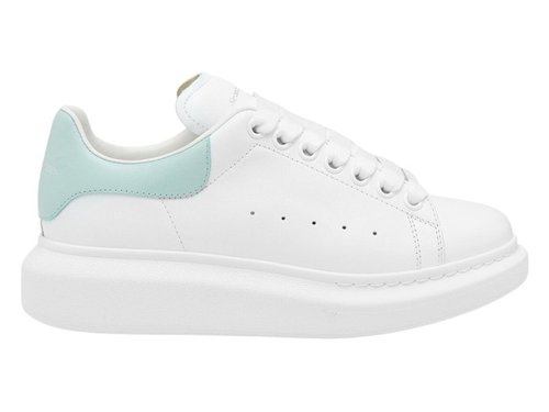 Alexander McQueen Oversized - White/Mint - 553770WIAEE9153